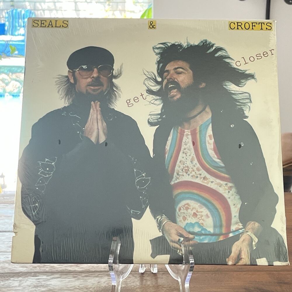 Seals & Crofts Get Closer Vinyl LP 1976 Warner Bros. BS 2907 Sealed